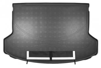 Коврик багажника Norplast (без сабвуфера) KIA (КИА) Seltos (селтос) (2019-2024)  (Черный, с погрузочным ковриком (фартуком))