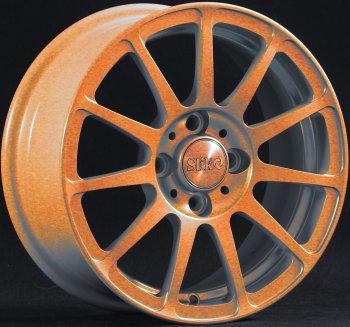 Кованый диск Slik Classik 5.5*14 (Cendy - медно-оранжевый глянцевый) Renault Sandero (BS) (2009-2014) 4x100.0xDIA60.1xET43.0
