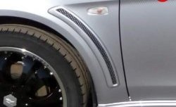 Комплект жабер на передние крылья Evo Mitsubishi (Митсубиси) Lancer (Лансер)  10 (2007-2017) 10 седан дорестайлинг, хэтчбэк дорестайлинг, седан рестайлинг, хэтчбек 5 дв рестайлинг