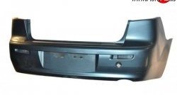 3 499 р. Задний бампер Стандарт  Mitsubishi Lancer  10 (2007-2017) (Неокрашенный). Увеличить фотографию 3