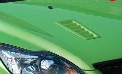 Комплект жабер на капот RS (под окраску) Лада Приора 2170 седан дорестайлинг (2007-2014)