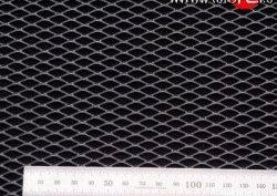 Алюминиевая полированная сетка Ромб Лада Веста 2180 седан дорестайлинг (2015-2023)