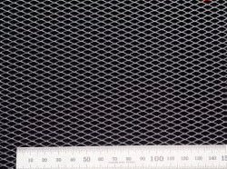549 р. Алюминиевая полированная сетка Ромб Nissan Juke 1 YF15 дорестайлинг (2010-2014) (100х25 см (ячейка 10 мм)). Увеличить фотографию 3