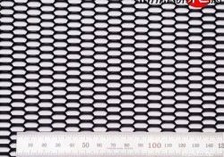 Алюминиевая чёрная сетка Шестигранник Great Wall Hover  дорестайлинг (2006-2010)
