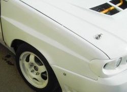 4 149 р. Передние крылья Subaru-Style  Лада 2113 - 2115 (Неокрашенные). Увеличить фотографию 1