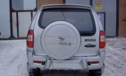 2 299 р. Чехол запасного колеса Chevrolet Chevrolet Niva 2123 рестайлинг (2009-2020) (Неокрашенный). Увеличить фотографию 1