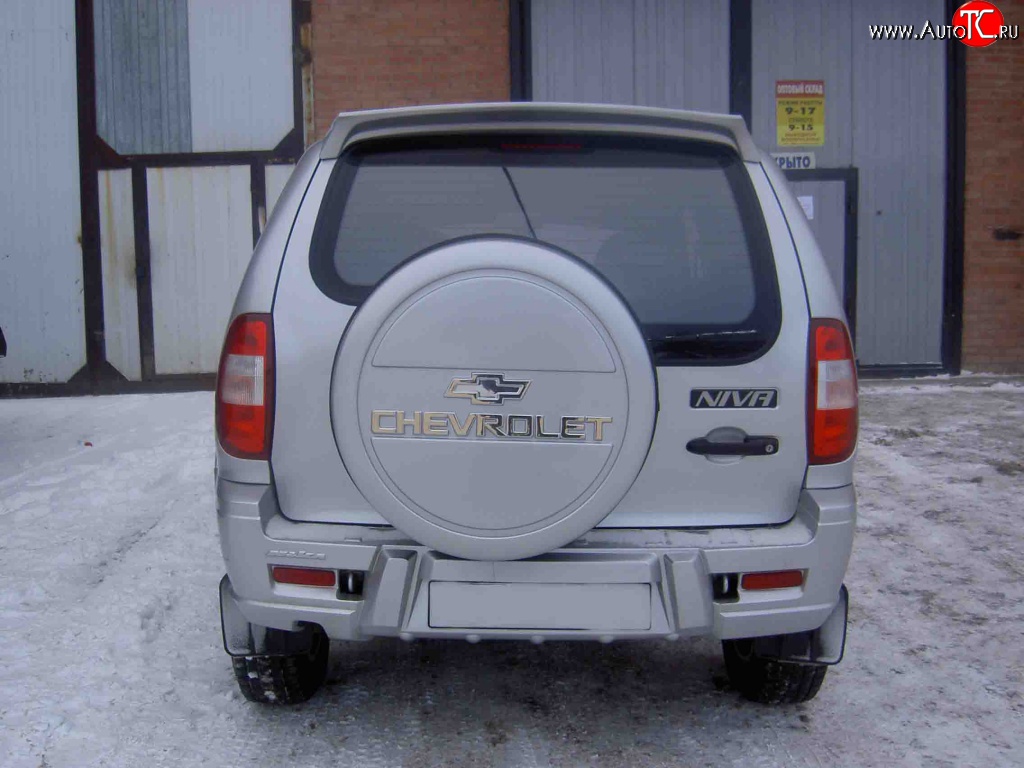 2 299 р. Чехол запасного колеса Chevrolet Chevrolet Niva 2123 дорестайлинг (2002-2008) (Неокрашенный)