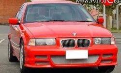 8 149 р. Передний бампер Seidl V2 BMW 3 серия E36 седан (1990-2000) (Неокрашенный). Увеличить фотографию 1