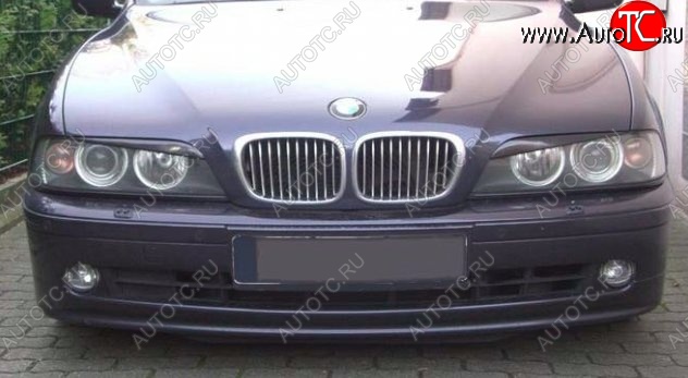 1 649 р. Реснички на фары Badlook  BMW 5 серия  E39 (1995-2003) (Неокрашенные)