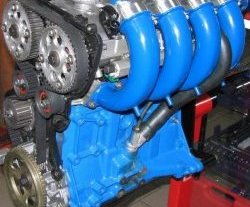 Дроссельний впуск Нуждин на 16 клапаный двигатель Лада 2110 седан (1995-2007)