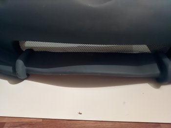 419 р. Сетка алюминиевая универсальная ЭКО (ромб, 10 мм, черная) Лада Гранта 2190 седан дорестайлинг (2011-2017) (400x1000 mm). Увеличить фотографию 3