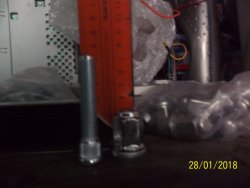 299 р. Забивная шпилька 55 мм ступицы Вектор M12 1.5 55 Lifan Solano  дорестайлинг (2010-2015). Увеличить фотографию 2