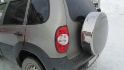 6 999 р. Бокс запасного колеса Ралекс-Тюнинг Chevrolet Niva 2123 рестайлинг (2009-2020) (215/65R16, Тарелочка неокрашенная). Увеличить фотографию 13