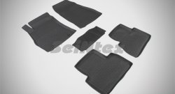 2 699 р. Износостойкие коврики в салон с высоким бортом SeiNtex Premium 4 шт. (резина)  Nissan Juke  1 YF15 (2010-2014). Увеличить фотографию 1