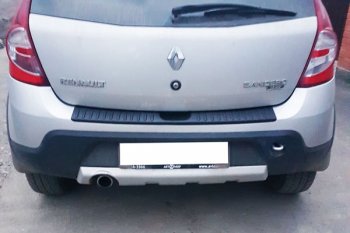Защитная накладка заднего бампера Тюн-Авто Renault Sandero Stepway (BS) (2010-2014)