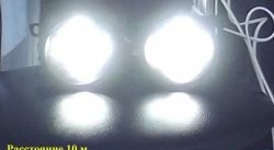 2 179 р. Разработка и создание уникальных дневных ходовых огней LED АвтоТК Лада Веста 2180 седан дорестайлинг (2015-2023) (4 LED/модуль, Цвет свечения: холодный белый, Выключение ДХО при габаритах, Взамен ПТФ). Увеличить фотографию 11