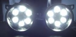 2 179 р. Разработка и создание уникальных дневных ходовых огней LED АвтоТК Лада Веста 2180 седан дорестайлинг (2015-2023) (4 LED/модуль, Цвет свечения: холодный белый, Выключение ДХО при габаритах, Взамен ПТФ). Увеличить фотографию 22
