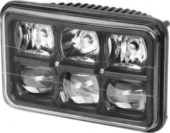 4 399 р. Встраиваемая универсальная светодиодная фара (167х107х81 мм 60W) РИФ Honda Logo (1996-2001). Увеличить фотографию 1