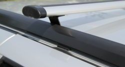2 869 р. Комплект аэродинамических поперечин для рейлингов Лидер Премиум  Chevrolet Niva  2123 (2002-2020), Лада 2123 (Нива Шевроле) (2002-2021), Лада Нива Трэвел (2021-2024). Увеличить фотографию 1