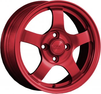Кованый диск Slik Classik 6x14 (Красный RED) Datsun on-DO дорестайлинг (2014-2019) 4x98.0xDIA58.6xET35.0