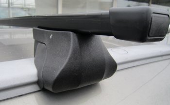 Комплект поперечин с крепежом для интегрированых рейлингов Integra Chevrolet Niva 2123 рестайлинг (2009-2020)  (Стальные поперечины 1200 мм)