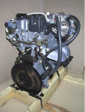 Двигатель в сборе ВАЗ 21124-1000260-00 (1,6 л/16 кл) Лада 21099 (1990-2004)