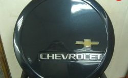 1 699 р. Чехол запасного колеса Chevrolet V3 Chevrolet Niva 2123 дорестайлинг (2002-2008) (Окрашенный). Увеличить фотографию 4