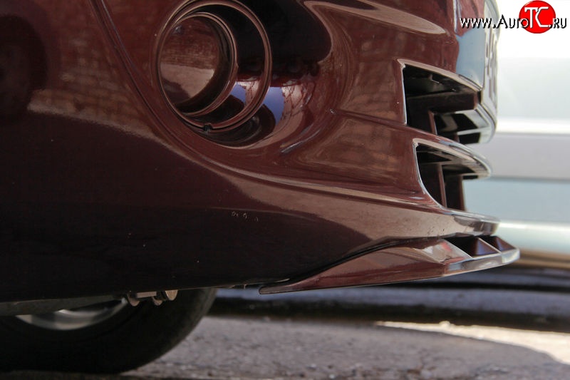 5 899 р. Спойлер переднего бампера Yuago  Лада Гранта  2190 седан (2011-2017) (Окрашенный)