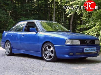 5 099 р. Пороги накладки RS  Audi 80 ( B3,  B4) (1986-1996) (Неокрашенные)