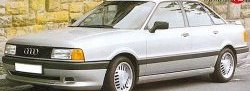 4 999 р. Накладка переднего бампера Classic V2  Audi 80  B3 (1986-1991). Увеличить фотографию 1
