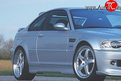 4 499 р. Пороги накладки CarZone  BMW 3 серия  E46 (1998-2001)