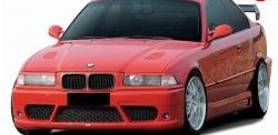 3 999 р. Передний бампер Lumma style  BMW 3 серия  E36 (1990-2000) (Неокрашенный). Увеличить фотографию 1