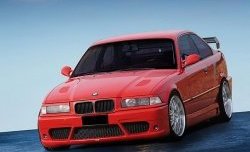3 999 р. Передний бампер Lumma style  BMW 3 серия  E36 (1990-2000) (Неокрашенный). Увеличить фотографию 2