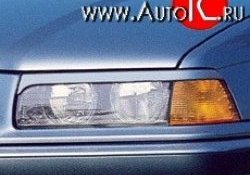 849 р. Реснички на фары Sport  BMW 3 серия  E36 (1990-2000) (Неокрашенные). Увеличить фотографию 5