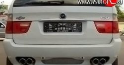 19 649 р. Задний бампер HARGE  BMW X5  E53 (1999-2003) (Неокрашенный). Увеличить фотографию 2