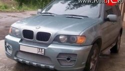 10 599 р. Передний бампер LORINSER Style  BMW X5  E53 (1999-2003) (Неокрашенный). Увеличить фотографию 1