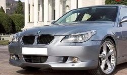 4 999 р. Накладка AC Schnitzer на передний бампер BMW 5 серия E60 седан дорестайлинг (2003-2007). Увеличить фотографию 6