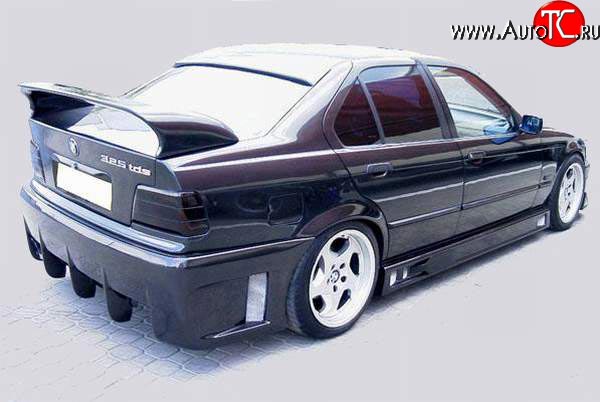 7 299 р. Задний бампер CarZone-CONCEPT  BMW 3 серия  E36 (1990-2000)