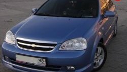 5 949 р. Накладка Street Edition на передний бампер  Chevrolet Lacetti  седан (2002-2013) (Неокрашенная). Увеличить фотографию 1