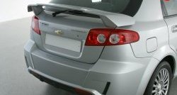 5 599 р. Задний бампер Sport на Chevrolet Lacetti хэтчбек (2002-2013) (Неокрашенный). Увеличить фотографию 2