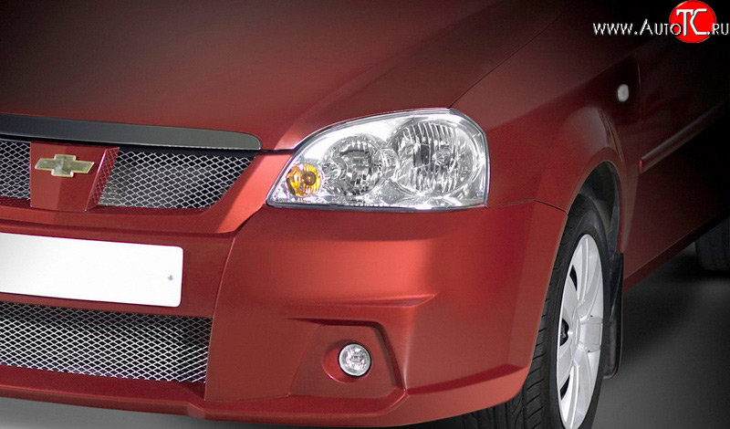 2 249 р. Комплект противотуманных фар в передний бампер Style  Chevrolet Lacetti  седан (2002-2013), Daewoo Gentra  KLAS (2012-2016)