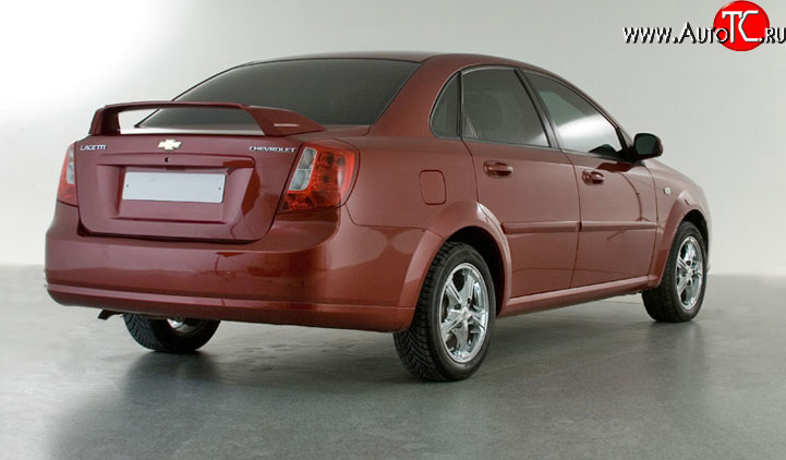 3 399 р. Спойлер Style на  Chevrolet Lacetti  седан (2002-2013), Daewoo Gentra  KLAS (2012-2016) (Неокрашенный)