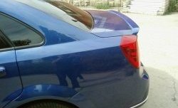 1 099 р. Спойлер багажника Tuning Zone  Chevrolet Lacetti  седан (2002-2013), Daewoo Gentra  KLAS (2012-2016) (Неокрашенный). Увеличить фотографию 1
