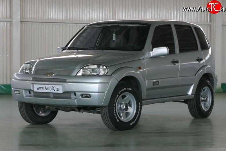 3 199 р. Арки Апал  Chevrolet Niva  2123 (2002-2008), Лада 2123 (Нива Шевроле) (2002-2008) (Неокрашенные)