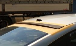 2 799 р. Козырёк на заднее лобовое стекло Sport Hyundai Solaris 1 седан RBr дорестайлинг (2010-2014) (Неокрашенный). Увеличить фотографию 1
