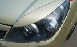 999 р. Реснички Sport на фары Opel Astra H седан дорестайлинг (2004-2007) (Неокрашенные). Увеличить фотографию 1