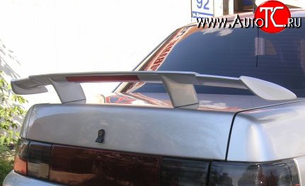2 799 р. Длинный универсальный спойлер Кураж Renault Megane седан  дорестайлинг (2002-2006) (С местом под стоп сигнал, Неокрашенный, Без стоп сигнала в комплекте)