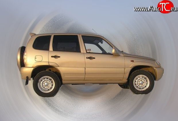 699 р. Арки крыльев Кураж  Chevrolet Niva  2123 (2002-2008), Лада 2123 (Нива Шевроле) (2002-2008) (Неокрашенные)