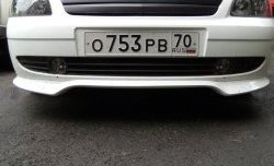 1 899 р. Накладка переднего бампера Спорт-Классик  Лада Приора ( 2170 седан,  2171 универсал,  2172 хэтчбек,  21728 купе) (2007-2018) (Неокрашенная). Увеличить фотографию 2