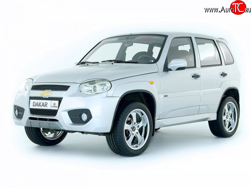 4 999 р. Передний бампер Dakar  Chevrolet Niva  2123 (2002-2008), Лада 2123 (Нива Шевроле) (2002-2008) (Неокрашенный)